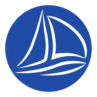 [company_name_branding] logo blanco circulo azul